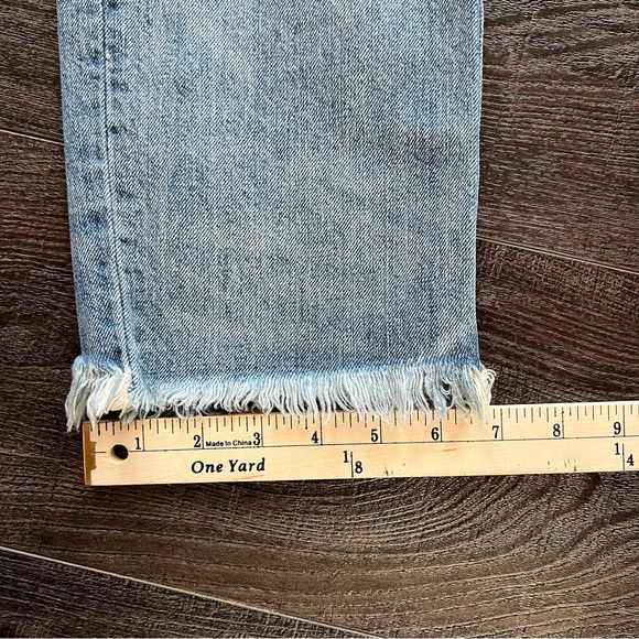Free People Pioneer Straight Jeans in Washed Denim - Picture 9 of 13
